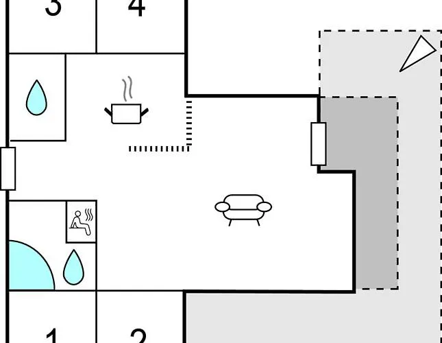Four-bedroom In Sydals Σπίτι διακοπών Nedre Lysabild